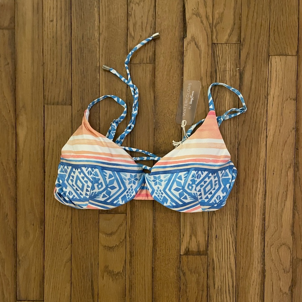 Kenny Flowers The Palmilla Underwire Bikini Top Size L